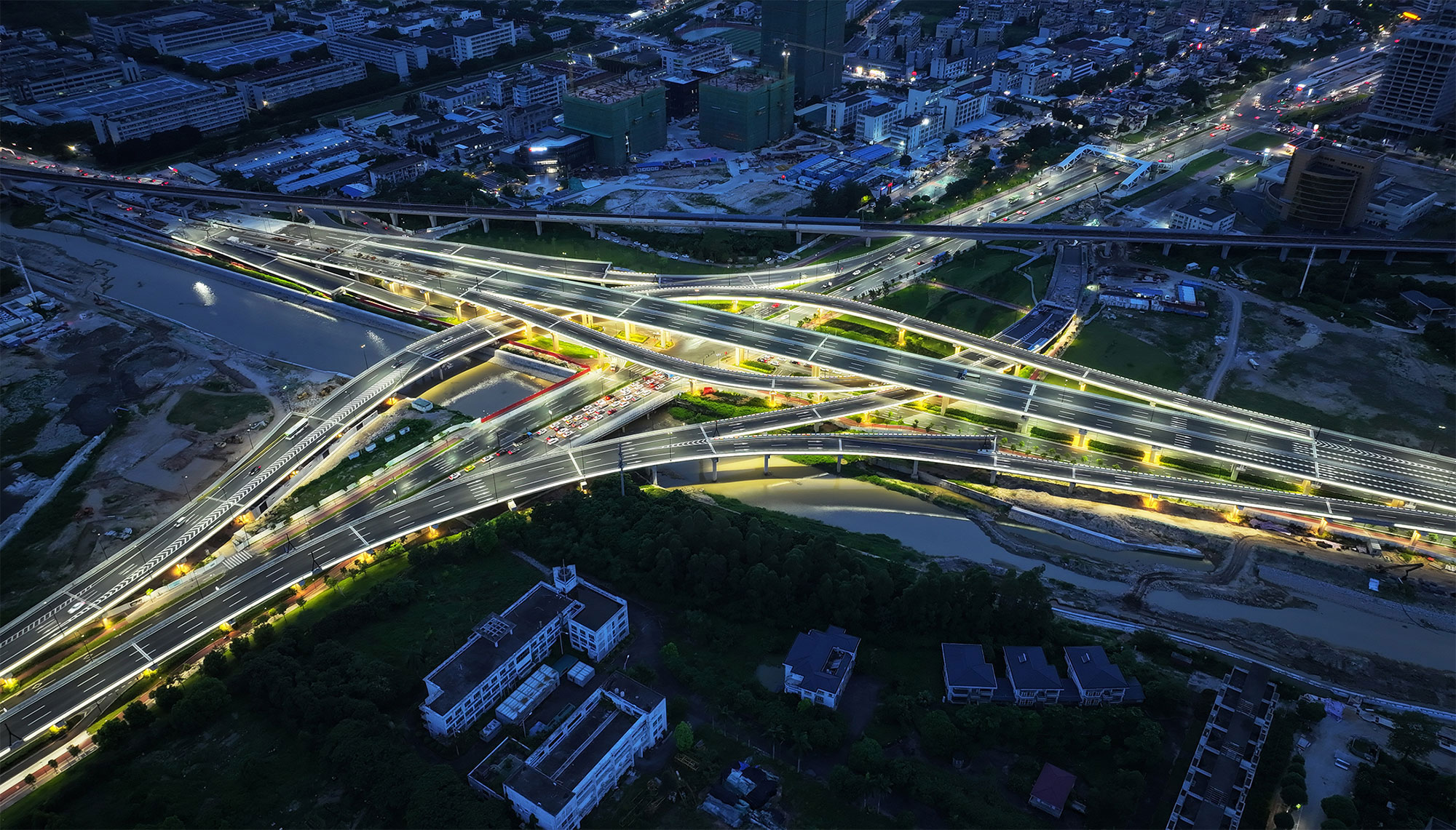 廣東珠海高新互通（金琴路口～興業路口）立交 