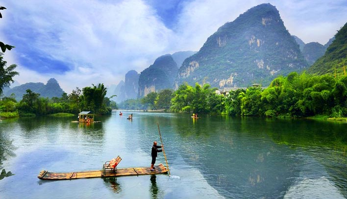 桂林陽朔遇龍河-1 桂林陽朔遇龍河-1